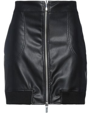 Marc Ellis Mini Skirt Polyurethane - Black