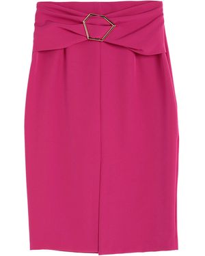 Hanita Midi Skirt - Pink