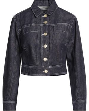 KARL LAGERFELD Denim Outerwear Cotton - Blue