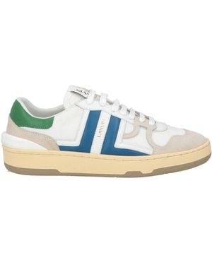 Lanvin Sneakers Calfskin, Polyester - Blue