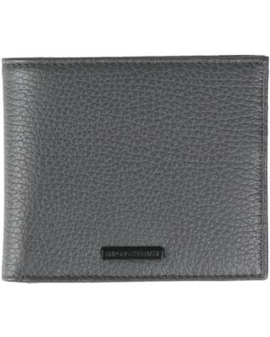 Emporio Armani Wallet Leather - Grey