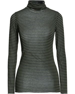 CROCHÈ Military T-Shirt Viscose, Polyacrylic, Cashmere, Elastane - Green