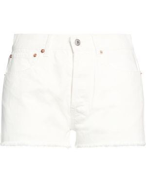 Forte Denim Shorts Cotton - White
