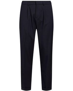 Cruna Trousers Wool, Polyester, Elastane - Blue