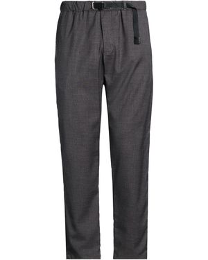 White Sand Trousers Polyester, Viscose, Elastane - Grey