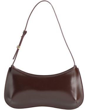 Jacquemus Dark Shoulder Bag Leather - Brown