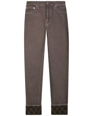 Burberry Jeans Cotton - Grey