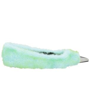 AREA X SERGIO ROSSI Bailarinas - Verde