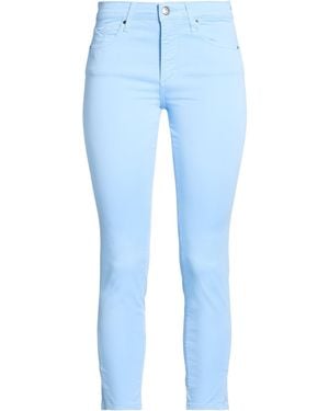 ARMANI EXCHANGE Trousers Cotton, Elastane - Blue