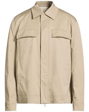 Lardini Jacket Cotton, Elastane - Natural
