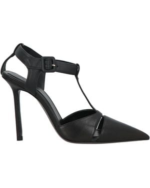 Cesare Paciotti Court Shoes Leather - Black