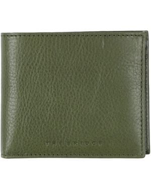 The Bridge Military Wallet Leather - Green
