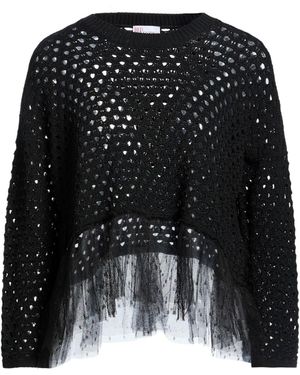RED Valentino Sweater Cotton - Black