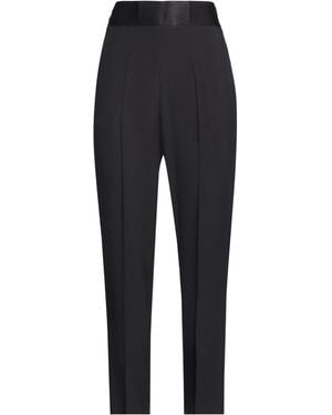 SIMONA CORSELLINI Trousers Acetate, Viscose - Blue
