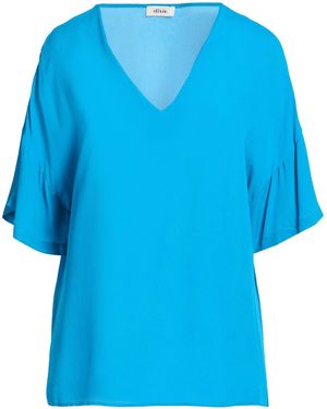 Dixie Azure Top Viscose - Blue