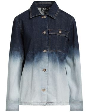 A.P.C. Denim Outerwear - Blue