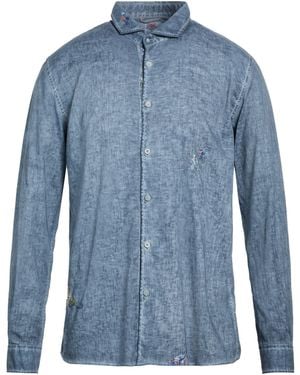 Bob Shirt Linen, Cotton - Blue