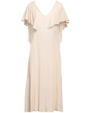 SIMONA CORSELLINI Midi Dress - Natural