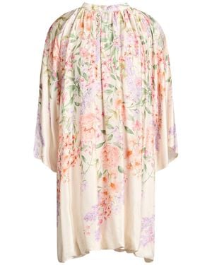 Kontatto Ivory Mini Dress Viscose - White