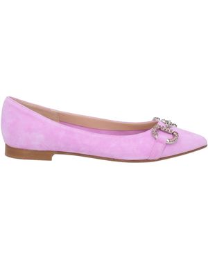 Status Ballet Flats Leather - Pink