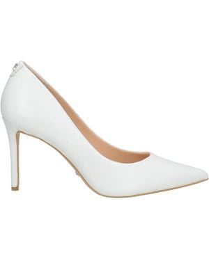 Guess Court Shoes Leather - White