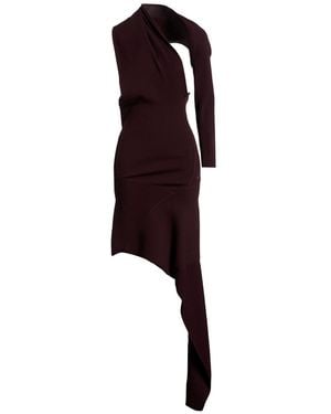 Courreges Mini Dress Viscose, Polyester - Purple
