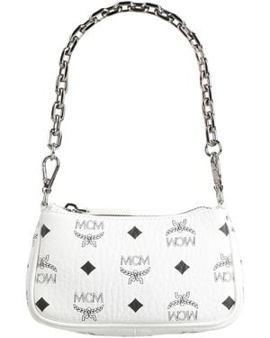 MCM Handbag Leather - White
