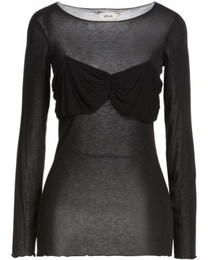 Dixie T-Shirt Viscose, Polyester, Elastane, Cashmere - Black