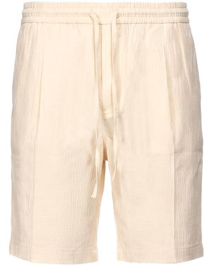 Michael Coal Shorts & Bermuda Shorts Cotton, Elastane - Natural