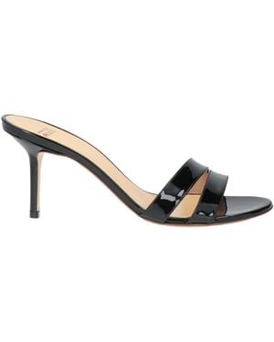 Francesco Russo Sandals Leather - Metallic