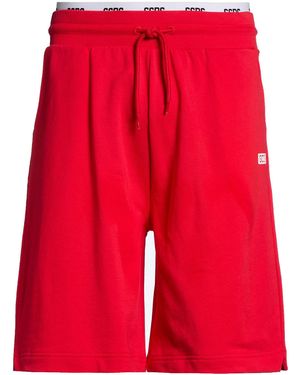 Gcds Shorts & Bermuda Shorts Cotton - Red