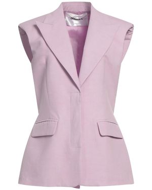 Ombra Blazer Cotton, Linen - Purple