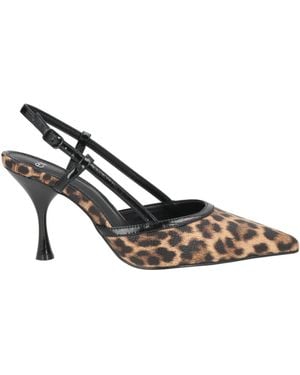 Exe' Court Shoes - Metallic