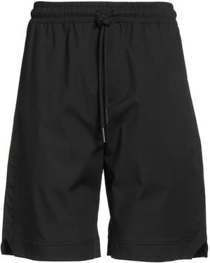 Gaelle Paris Homme Shorts & Bermuda Shorts Polyester, Viscose, Elastane - Black