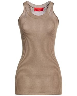 Wild Cashmere Tank Top Silk, Cashmere - Brown