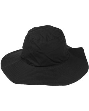 Rick Owens Hat Cotton - Black