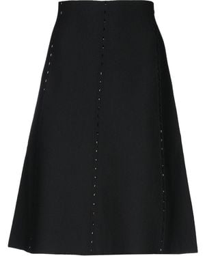 Angelo Marani Midi Skirt - Black