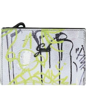 Gabs Light Wallet Calfskin - Green
