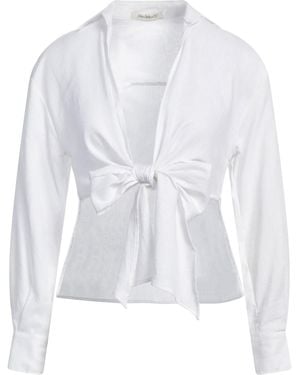 hinnominate Shirt Linen, Viscose - White