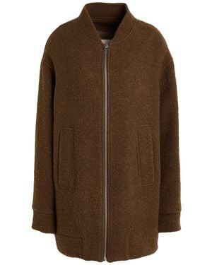 Jucca Camel Coat Virgin Wool, Polyamide - Brown