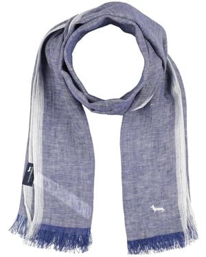 Harmont & Blaine Scarf Linen - Blue