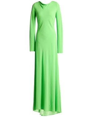 Moschino Maxi Dress Viscose - Green
