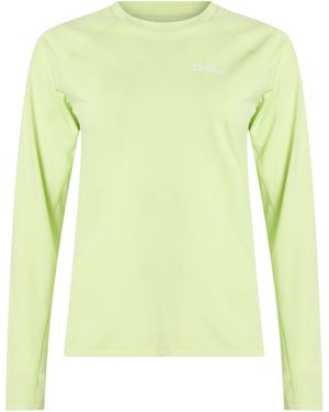 Jack Wolfskin T-Shirt Polyester - Yellow