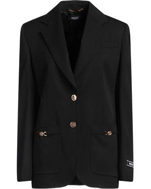 Versace Blazer Virgin Wool, Elastane - Black