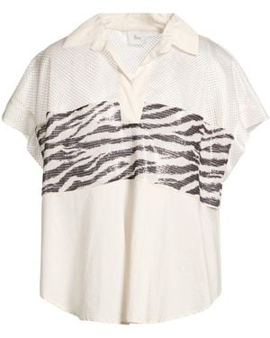 8pm Ivory Top Cotton - White