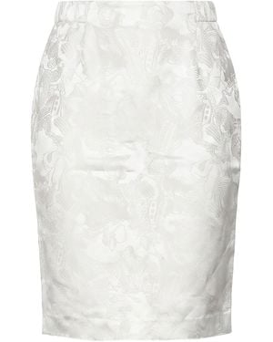 Vivienne Westwood Midi Skirt Linen, Viscose - White