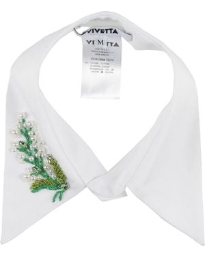 Vivetta Scarf Cotton - White