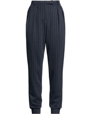 Compagnia Italiana Trousers Polyester, Viscose, Elastane - Blue