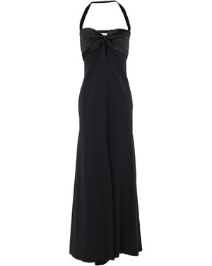 Romeo Gigli X Eggs Maxi-Kleid - Schwarz