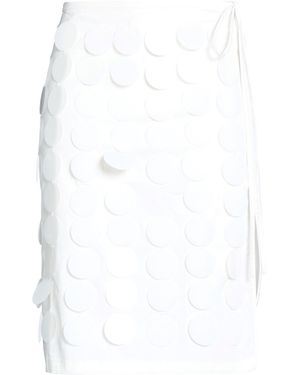 MSGM Midi Skirts - White